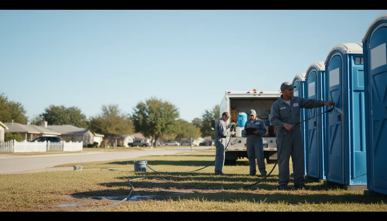 Long-Term Portable Toilet Rental in Victoria, TX near me